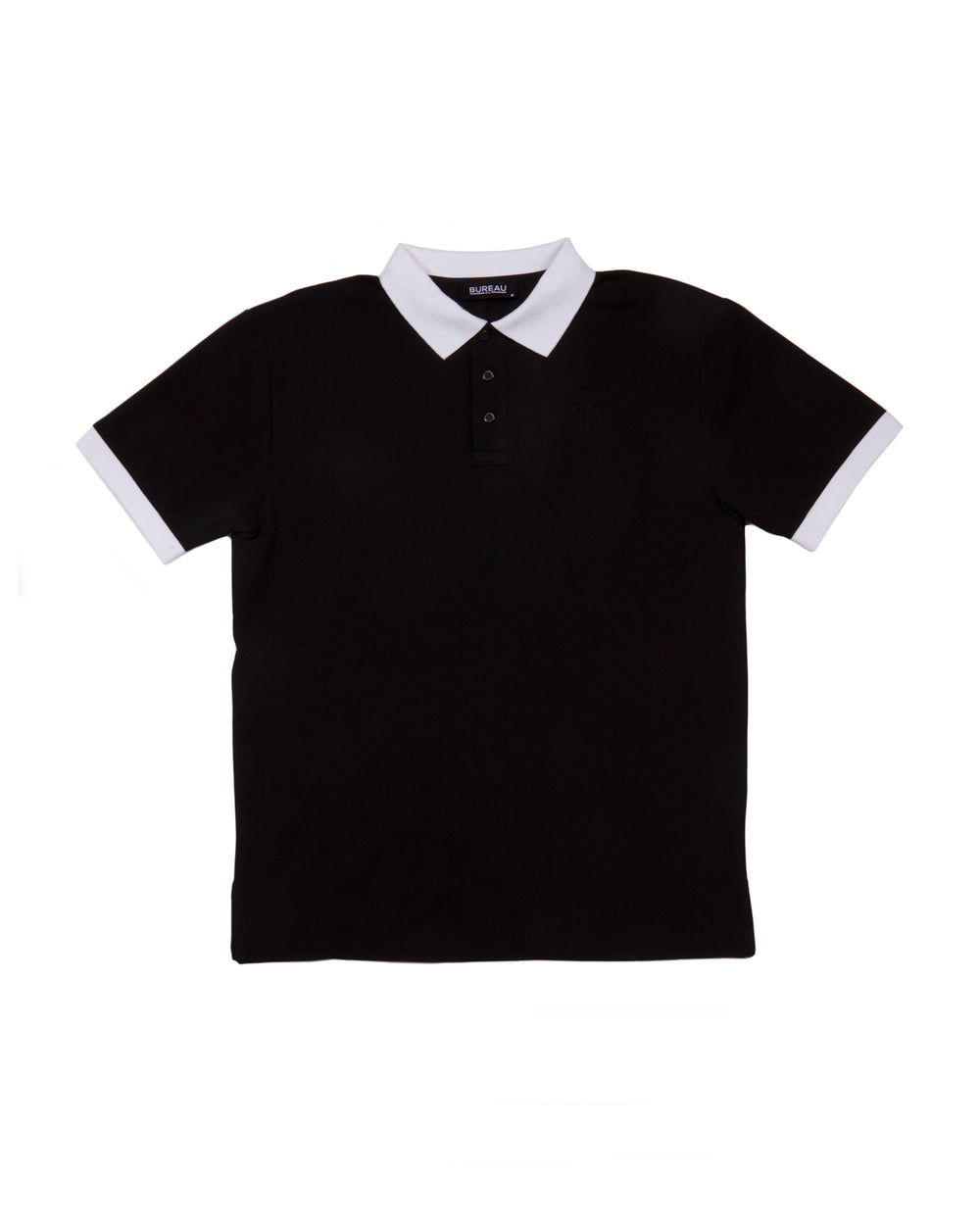Two-Tone Short Sleeve Polo