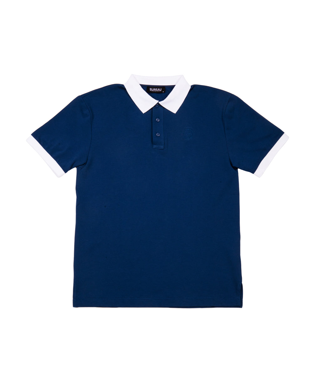 Two-Tone Short Sleeve Polo