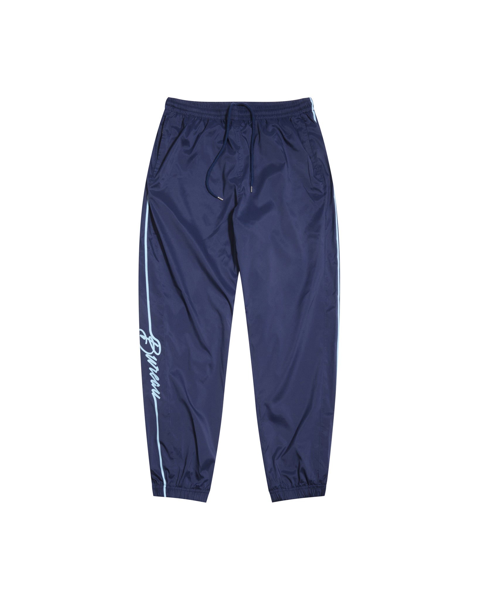 Navy Blue Relaxed Fit Men's Track Pants